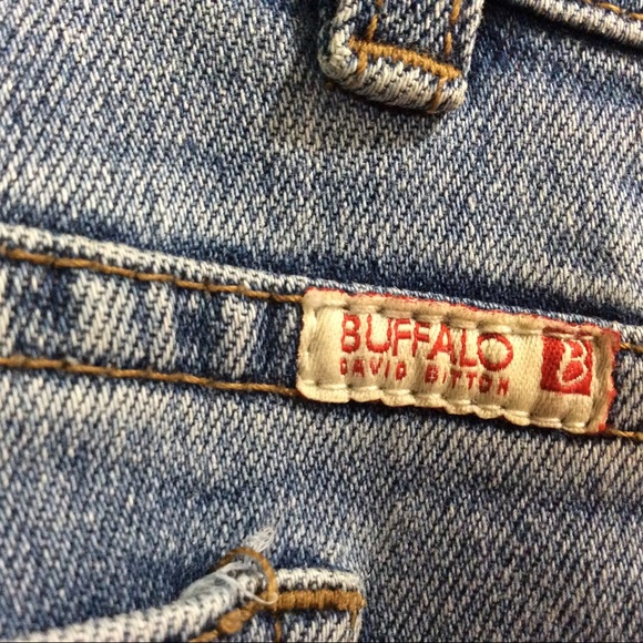 Vintage Buffalo David Bitton jeans with vented lace up sides - Picture 12 of 13